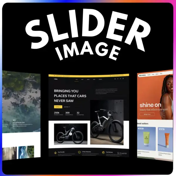 Website slider image mockup - PromIQ